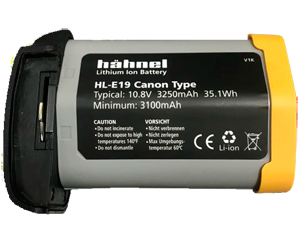 Hahnel HL-E19 (LP-E19) Lithium Ion Rechargeable Battery