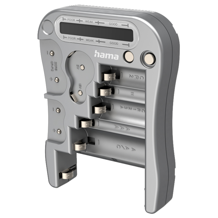 Hama BT2 Battery Tester Silver Bristol Cameras