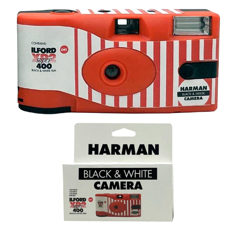 Harman Ilford XP2 Super Single Use Black & White Camera