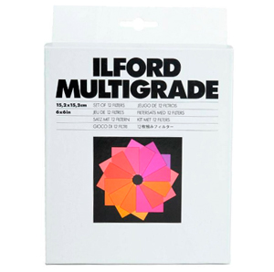 Ilford Multigrade Filter Set 15.2 x 15.2cm (Set Of 12)