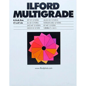 Ilford Multigrade Filter Set 8.9 x 8.9cm (Set Of 12)