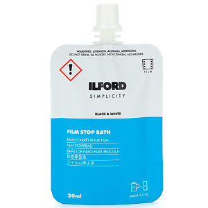 Ilford Simplicity Film Stop Bath 30ml Sachet