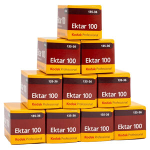Kodak Ektar 100 36 Exposure 35mm Professional Film (Pack Of 10)