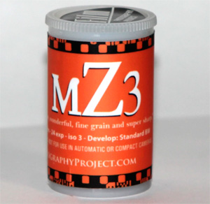 FPP MZ3 ISO 3 Fine Grain Black And White 35mm Film