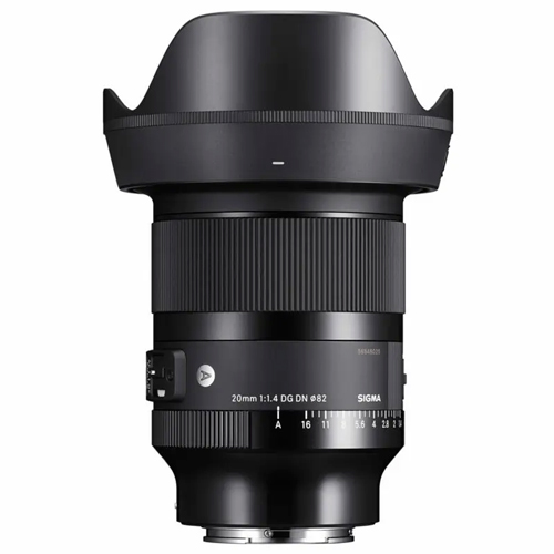 Sigma 20mm F1.4 DG DN | Art Lens Sony E-Mount Fit