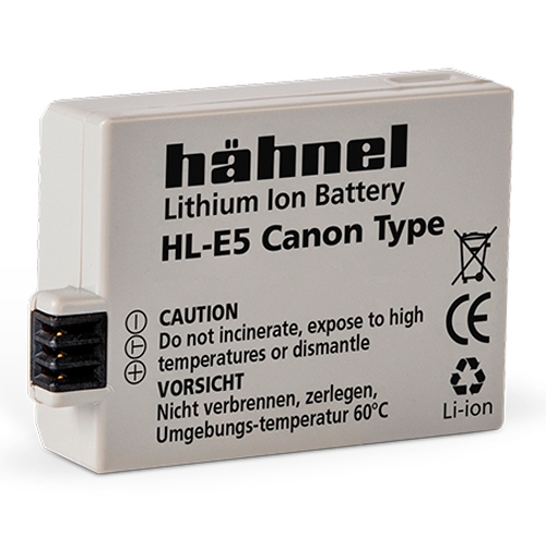 Hahnel HL-E5 (LP-E5) Lithium Ion Rechargeable Battery