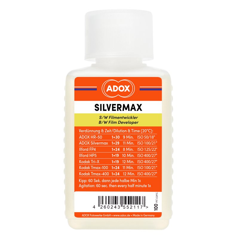 ADOX Silvermax B+W Film Developer Concentrate 100ml