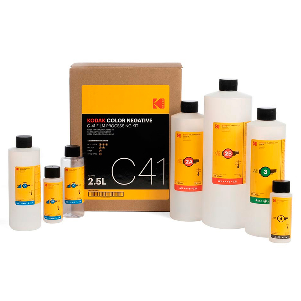 Kodak Colour Negative C-41 Film Processing Kit 2.5L