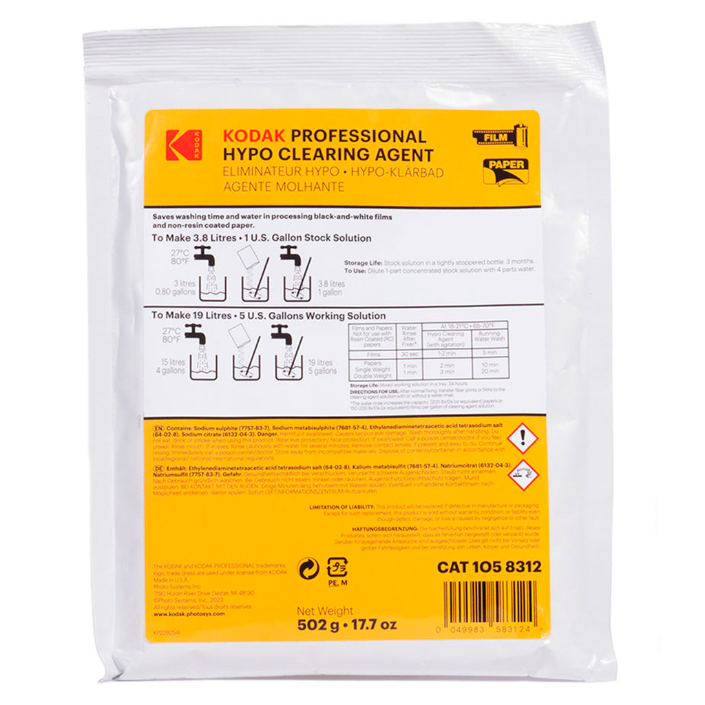 Kodak Professional Hypo Clearing Agent (502g)
