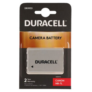 Duracell Canon NB-7L Lithium Ion Rechargeable Battery