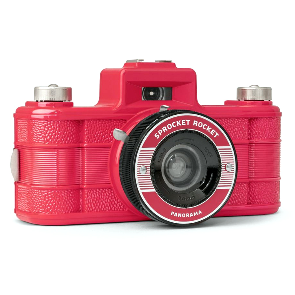 Lomography Sprocket Rocket 35mm Panoramic Film Camera Bittersweet