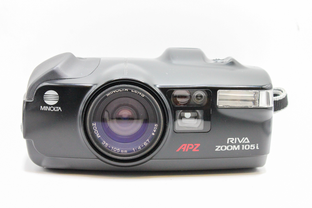 Minolta Riva Zoom 105i 35mm Film Camera (Used)