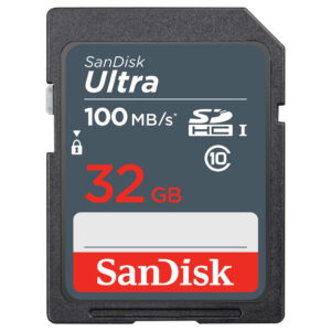 SanDisk 32GB Ultra SDHC UHS-I Memory Card (100MB|s)