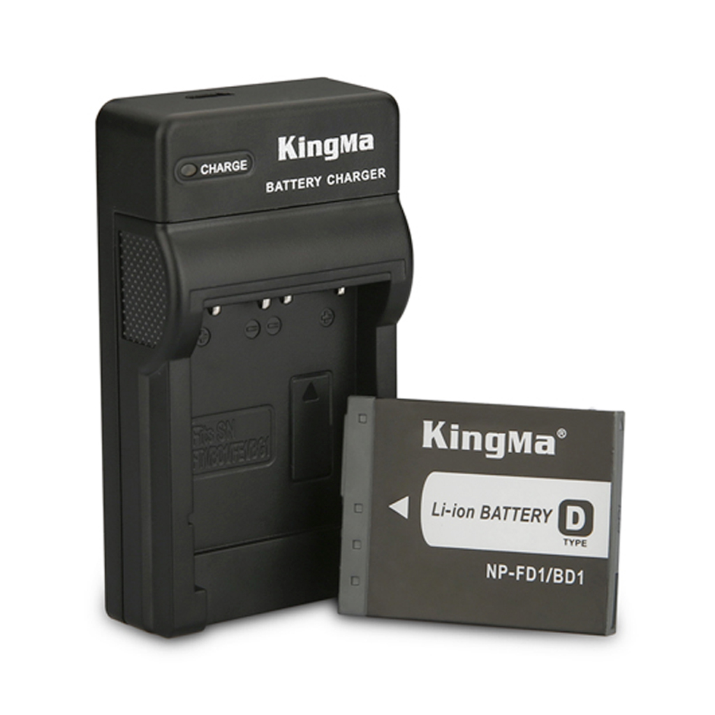 KingMa NP-BD1 Battery & Charger Kit For Sony