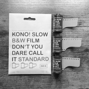 KONO! Slow B&W ISO 6 Black And White 35mm Film (Pack Of 3)