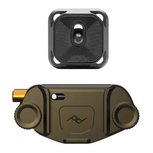 Peak Design Capture Camera Clip (V3) With Standard Plate Kelp