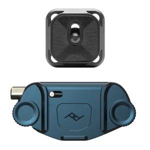 Peak Design Capture Camera Clip (V3) With Standard Plate Ocean