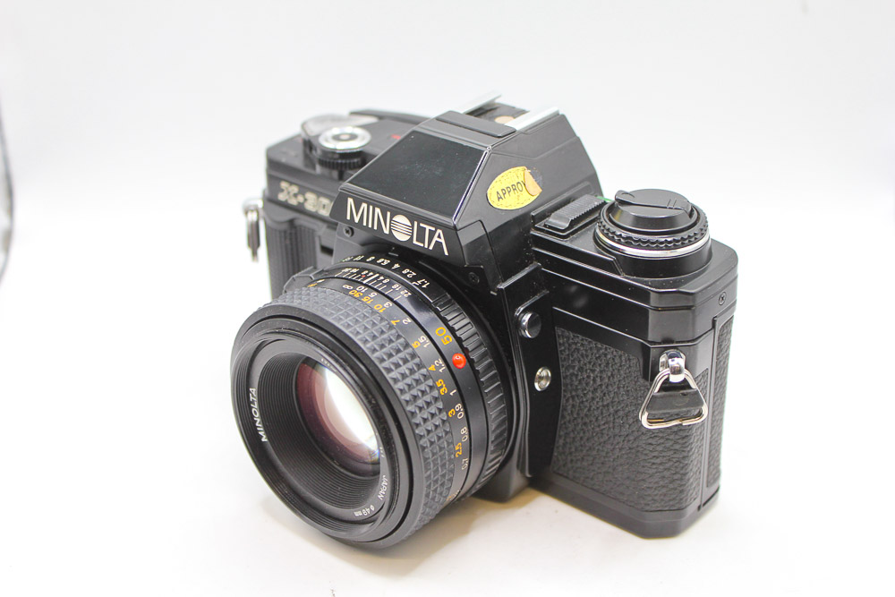 Minolta X-300 + 50mm F1.7 Lens 35mm Film Camera. (Used)