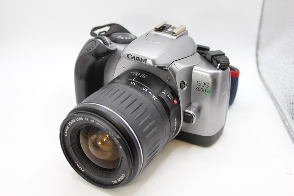 Canon EOS 3000v + 28-90mm lens 35mm Film Camera (Used)