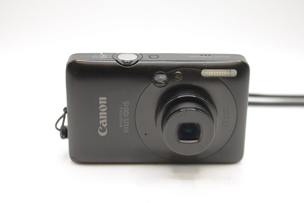 Canon Ixus 100 IS Black Digital Compact Camera (Used)