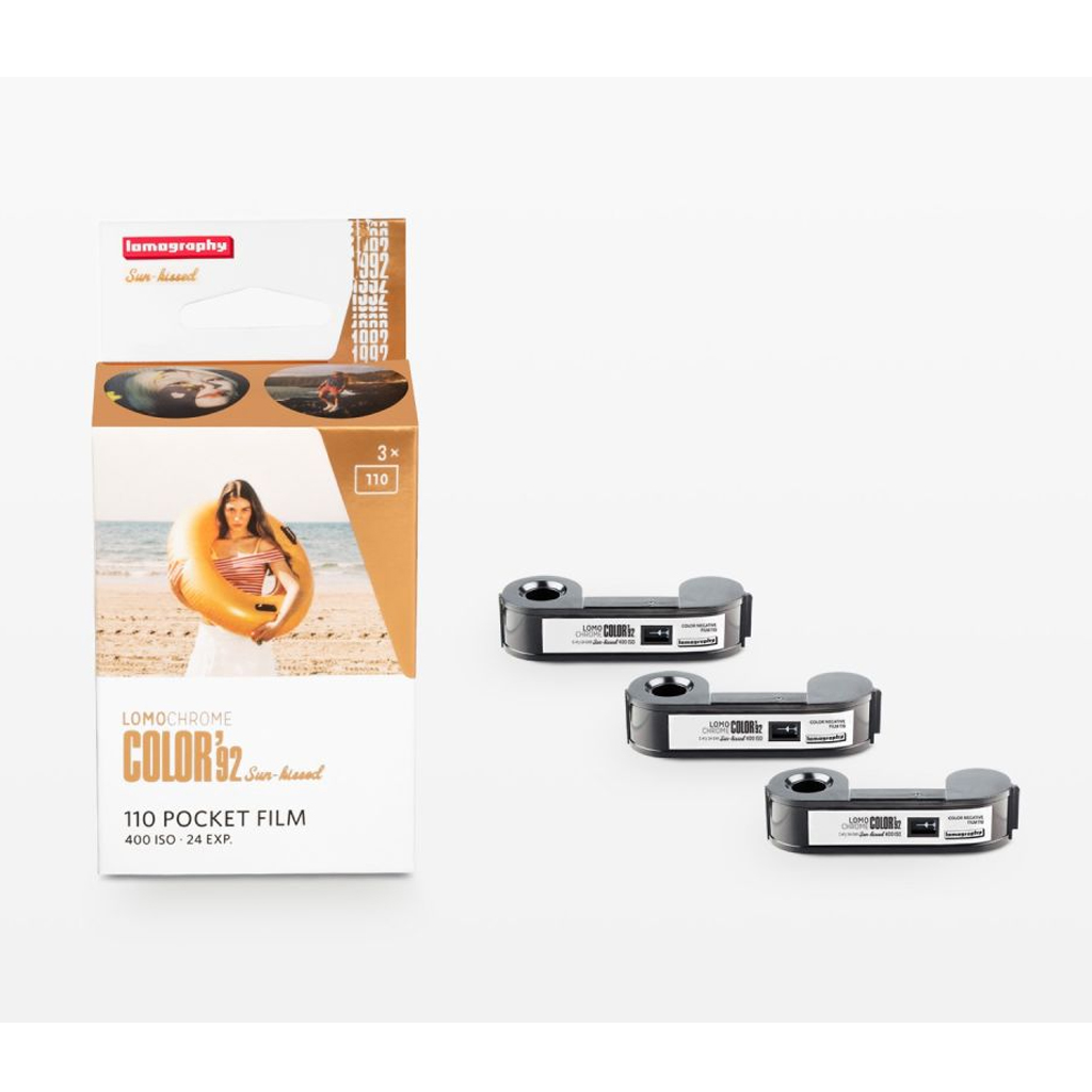 Lomography Lomochrome Color '92 Sun-Kissed 110 Film (Pack Of 3)