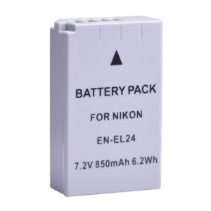 2-Power Nikon EN-EL24 Lithium Ion Rechargeable Battery
