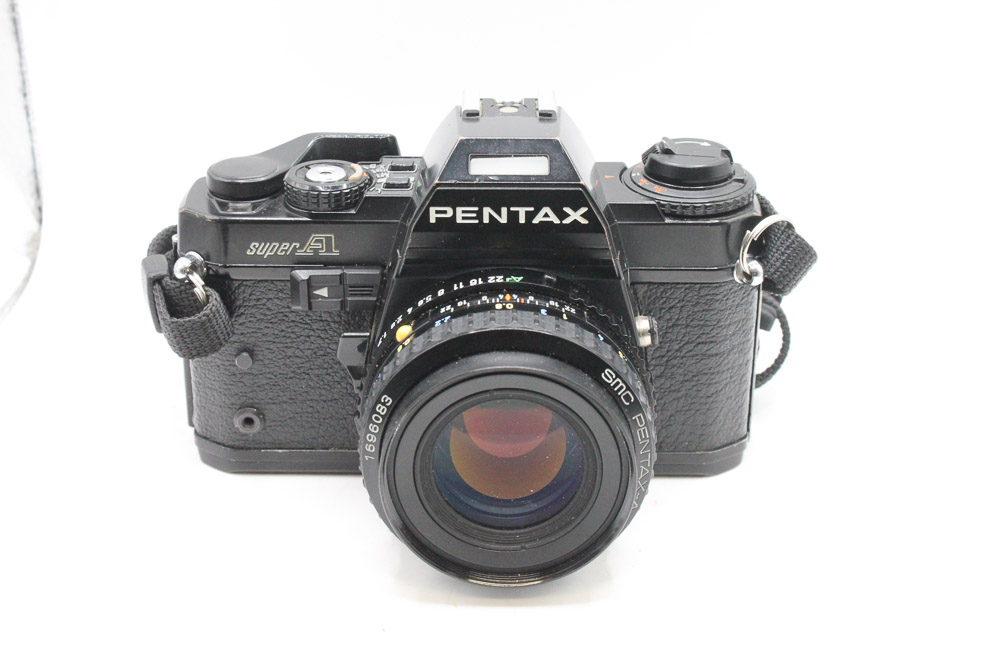Pentax Super A + 50mm F1.7 SMC A Lens (Used)