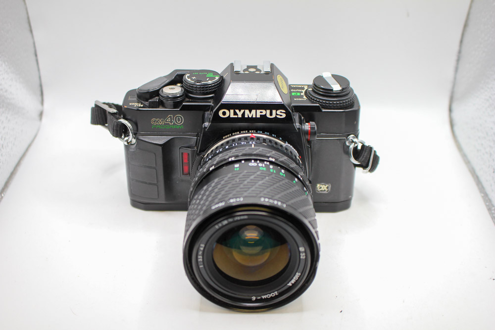 Olympus OM-40 Program + Sigma 28-70 Zoom Lens (Used)