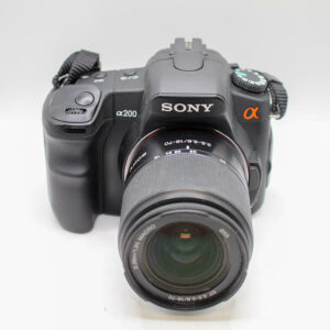 Sony Alpha A200 + 18-70mm Lens Digital SLR (Used)