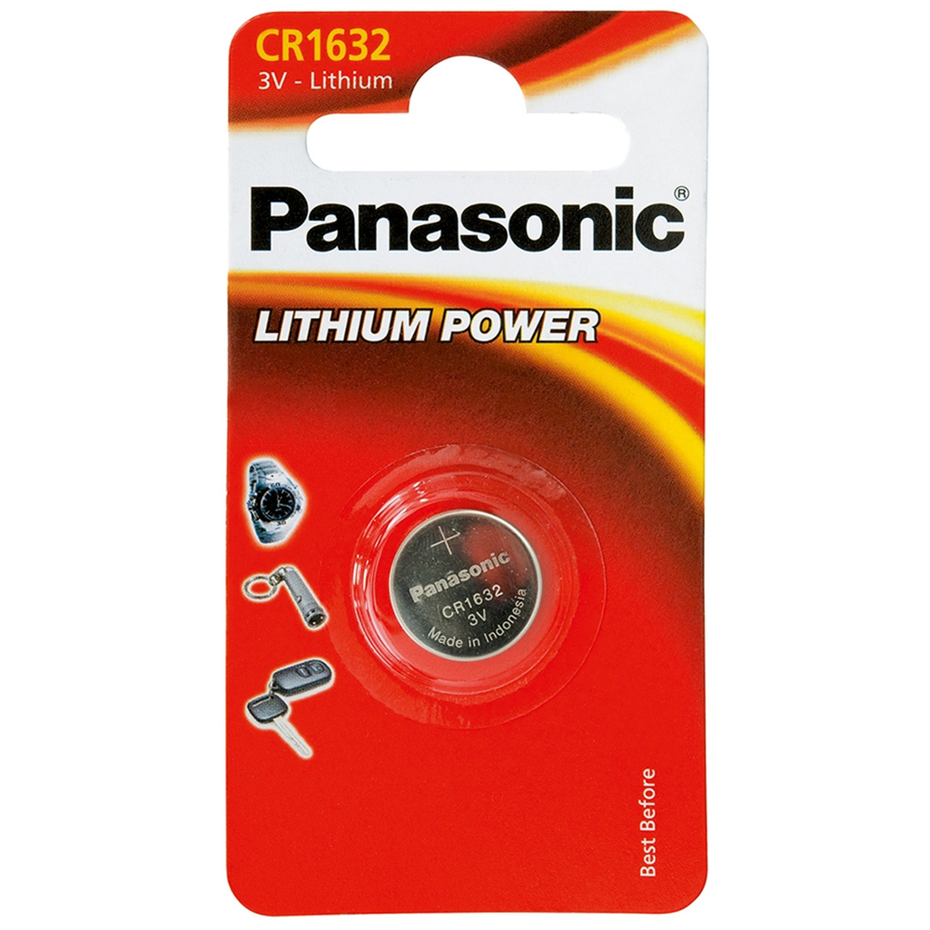 Panasonic CR1632 3V Lithium Battery