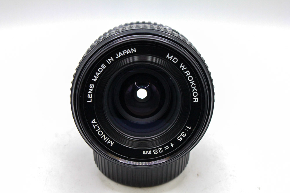 Minolta MD Rokkor 28mm F3.5 Prime Lens (USED)