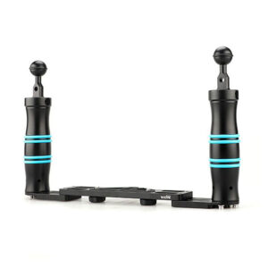 Weefine Aluminium Dual Tray With Handles And 1" Ball Mounts